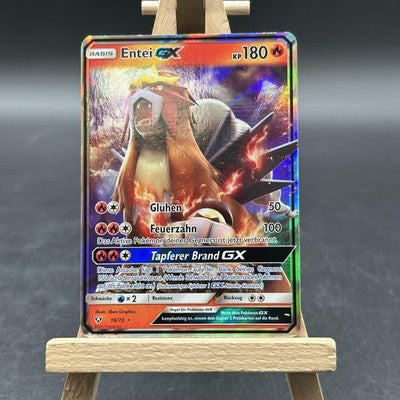 Entei-GX - Schimmernde Legenden - SLG 10/73 (Pokémon TCG, Deutsch)