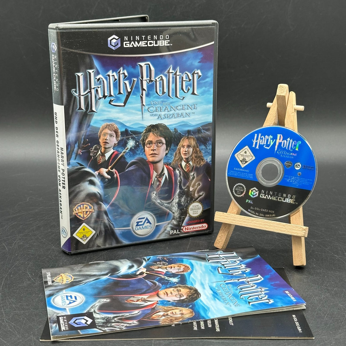 Harry Potter und der Gefangene von Askaban (Nintendo GameCube) - CD aufpoliert