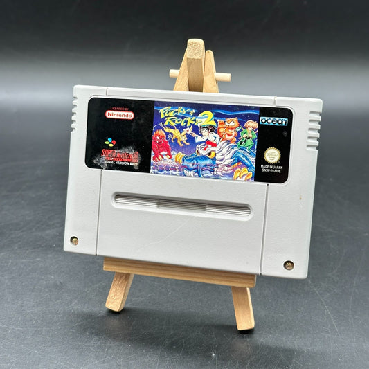 Pocky & Rocky 2 (Super Nintendo, SNES)