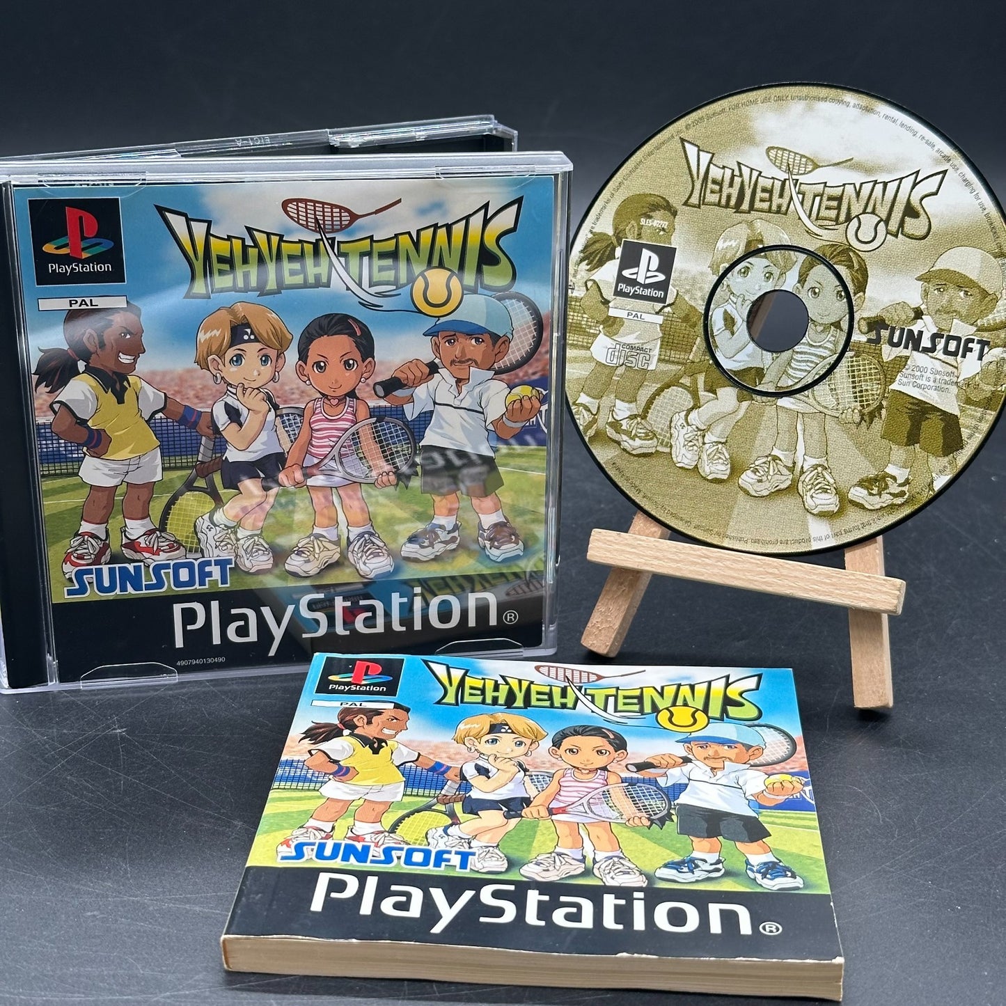 Yeh Yeh Tennis PS1 Spiel / Playstation 1