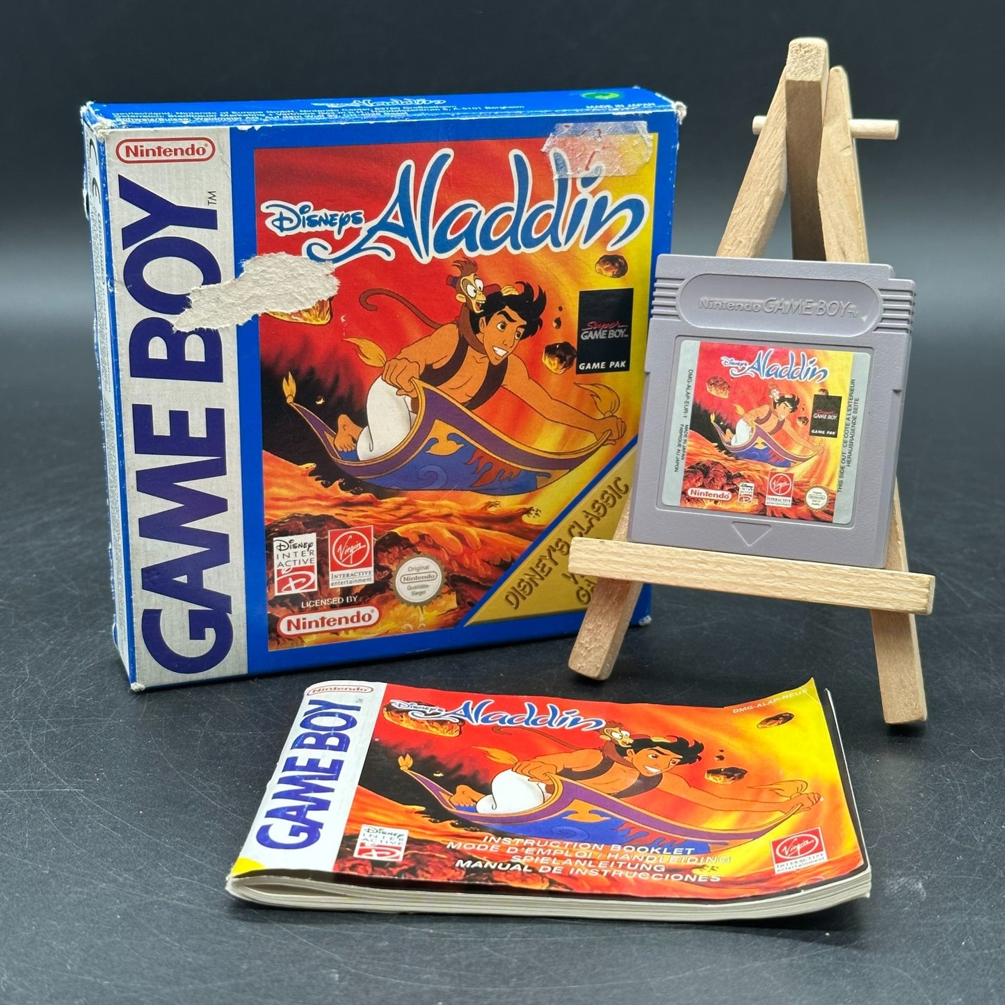 Disneys Aladdin - Nintendo Gameboy Classic Spiel - OVP