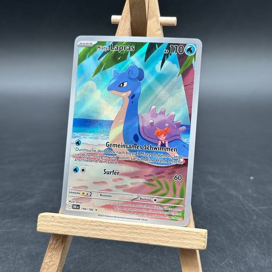 Pokemon Mistys Lapras 194/182 DRI Ewige Rivalen Deutsch NM