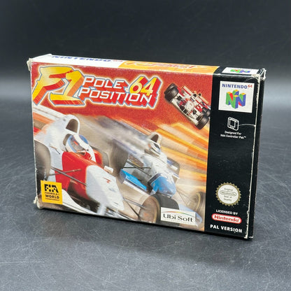 N64 - F1 Pole Position 64 - (OVP, mit Anleitung)
