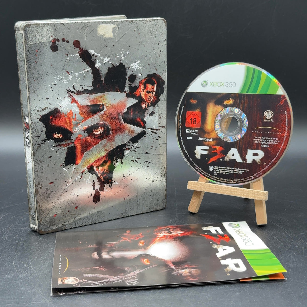 F.E.A.R. 3 Microsoft Xbox 360 PAL Spiel OVP komplett Steelbook 2011