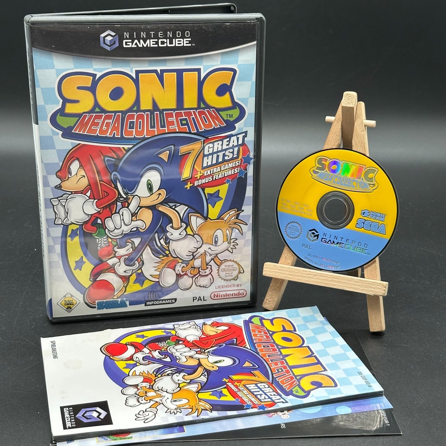 Nintendo Gamecube Spiel : Sonic Mega Collection - PAL