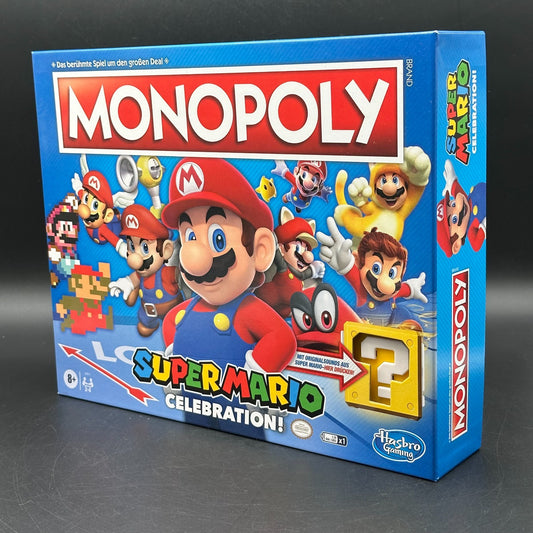 Monopoly - Super Mario Celebration mit Soundeffekt - Neuwertig, komplett