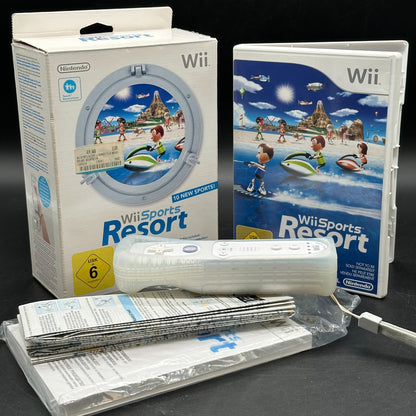 Wii Sports Resort inkl. Wii-Remote Plus Bundle (Nintendo Wii) - CD aufpoliert ✅