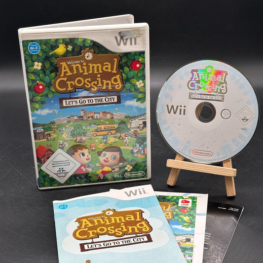 Animal Crossing - Let's go to the City - Nintendo Wii Spiel