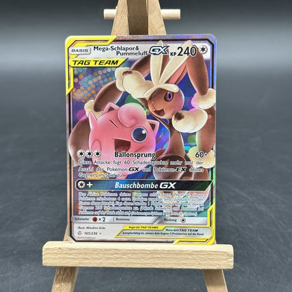 Mega Schlapor & Pummeluff-GX - Cosmic Eclipse - CEC 165 (Pokémon, TCG, Deutsch)