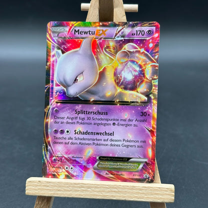 Pokemon TCG Karte - Mewtu Mewtwo EX Holo Black Star Promo XY107 - Deutsch