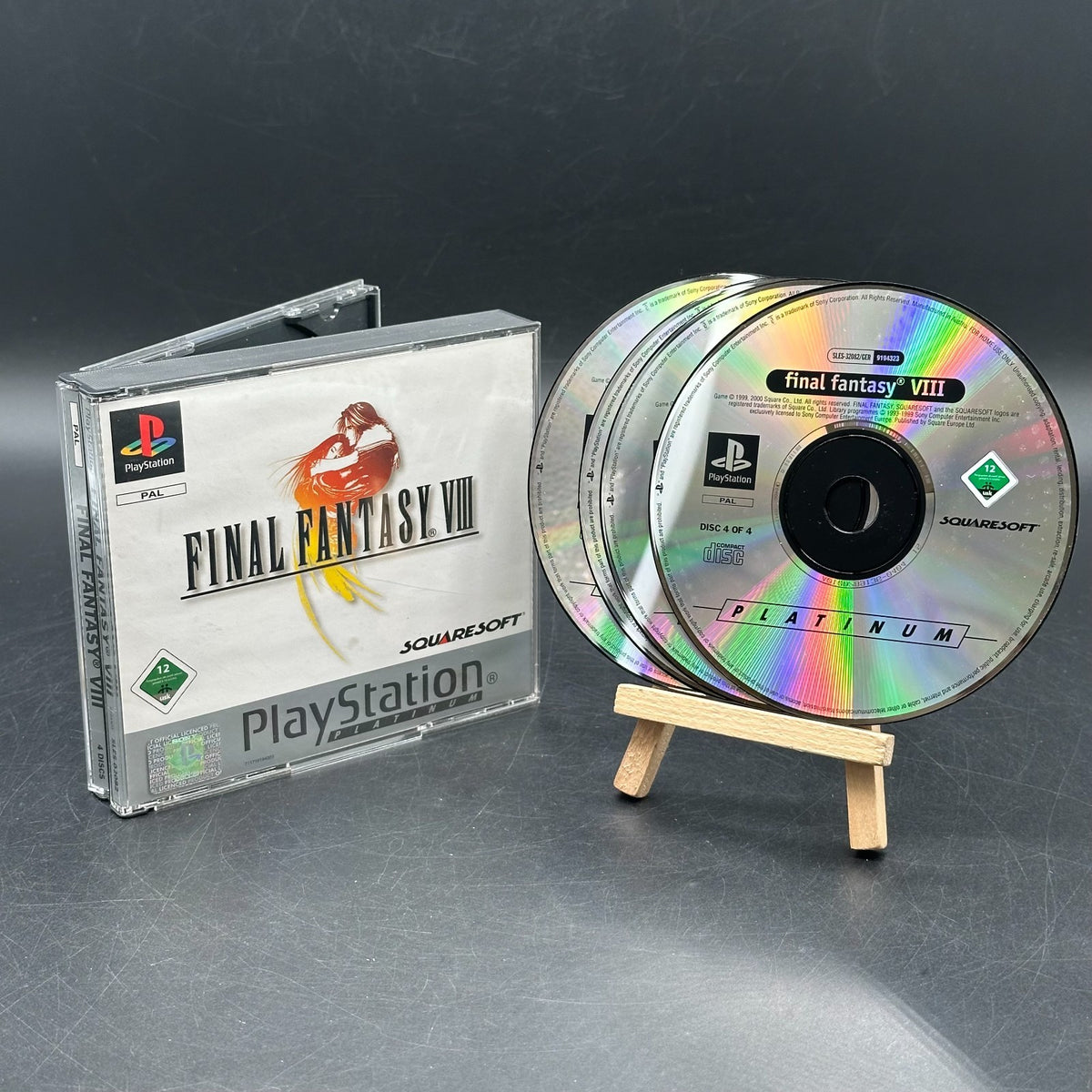 Final Fantasy VIII 8 Platinum (Playstation 1, PS1) - CD aufpoliert ✅