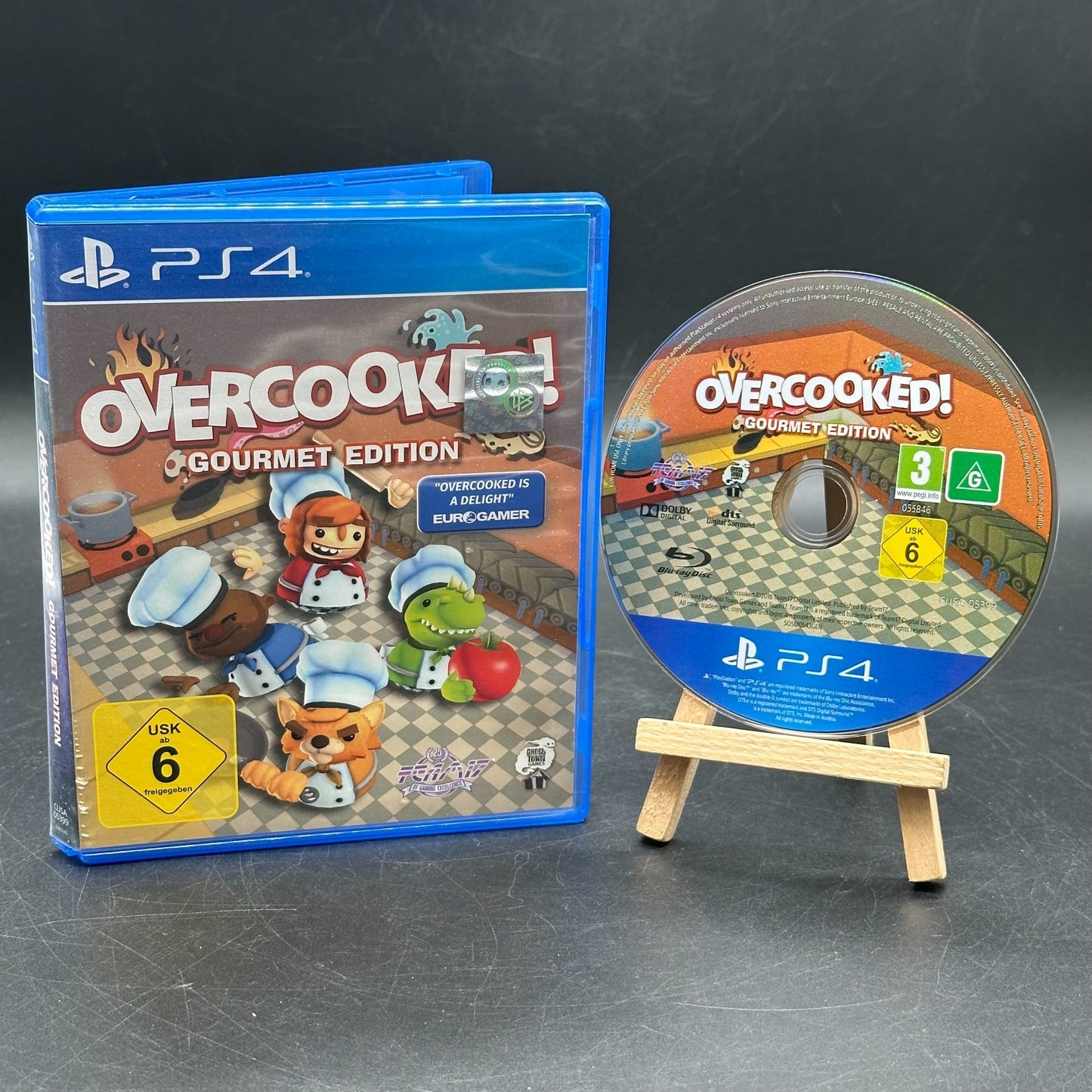 Sony Playstation 4 / Overcooked - Gourmet Edition / PS4 OVP