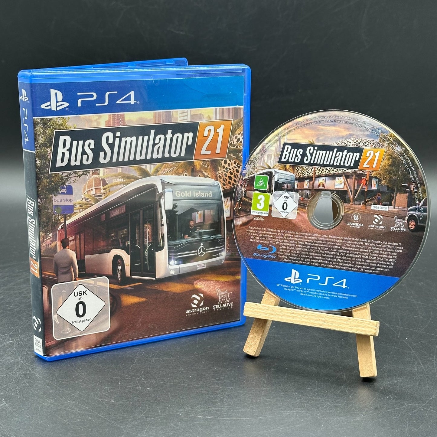 Bus Simulator 21 (PlayStation 4, PS4)