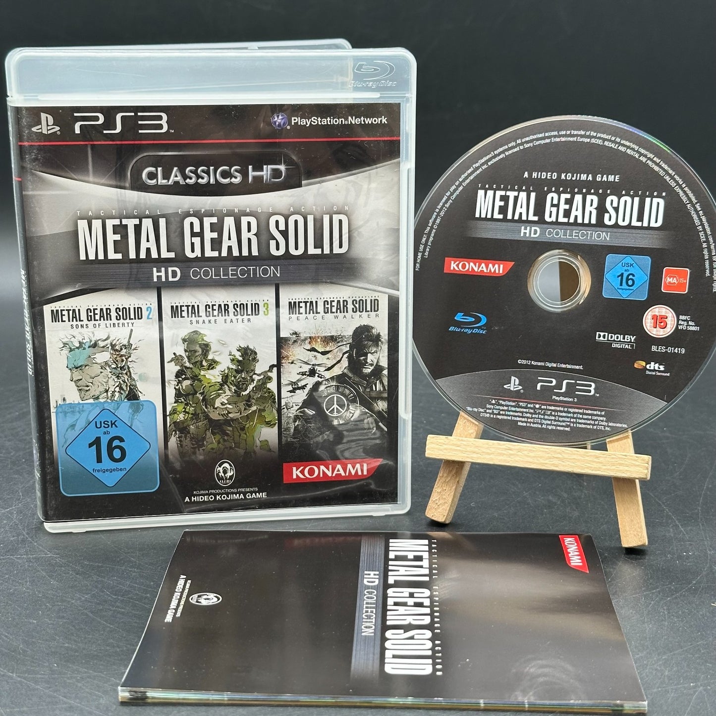 Metal Gear Solid HD Collection (PlayStation 3, PS3)