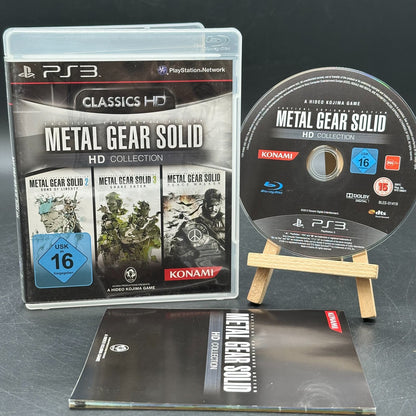 Metal Gear Solid HD Collection (PlayStation 3, PS3)
