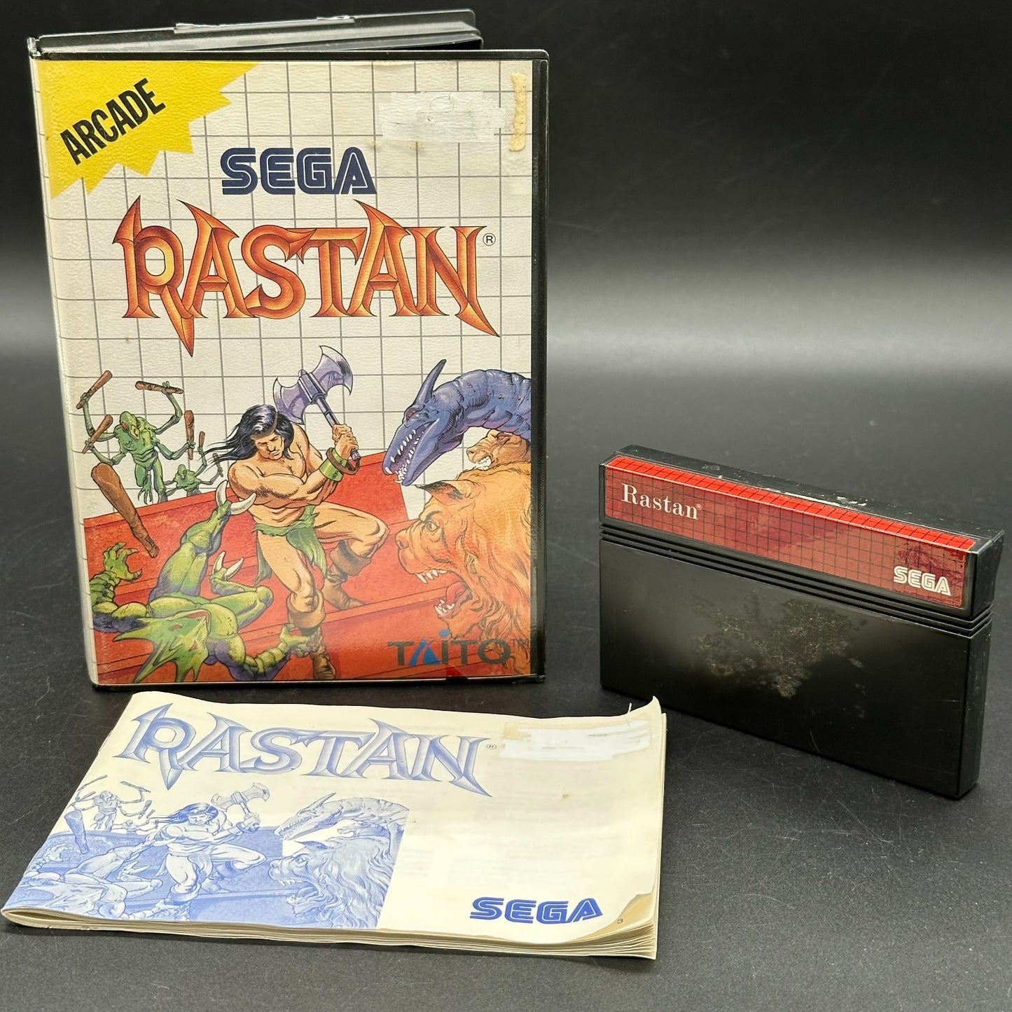 Rastan (SEGA Master System) in OVP + Anleitung