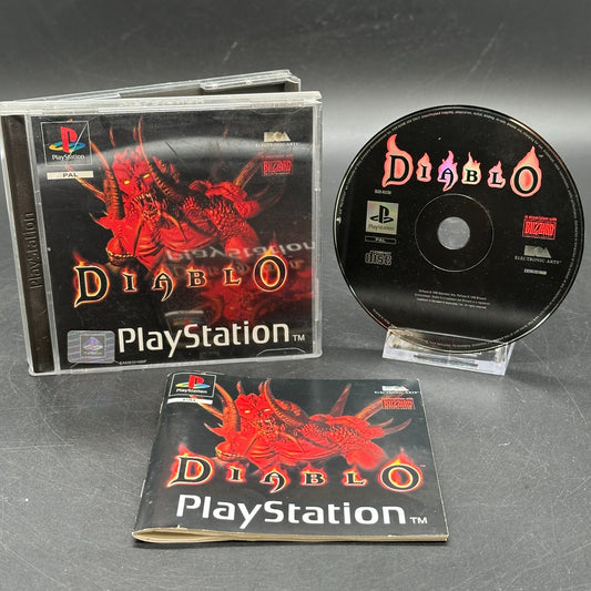 Sony Playstation 1 Spiel : Diablo | PS1 PSX - OVP PAL - CD aufpoliert ✅