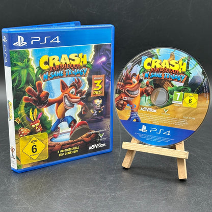 Crash Bandicoot N-Sane Trilogy (PlayStation 4, PS4)