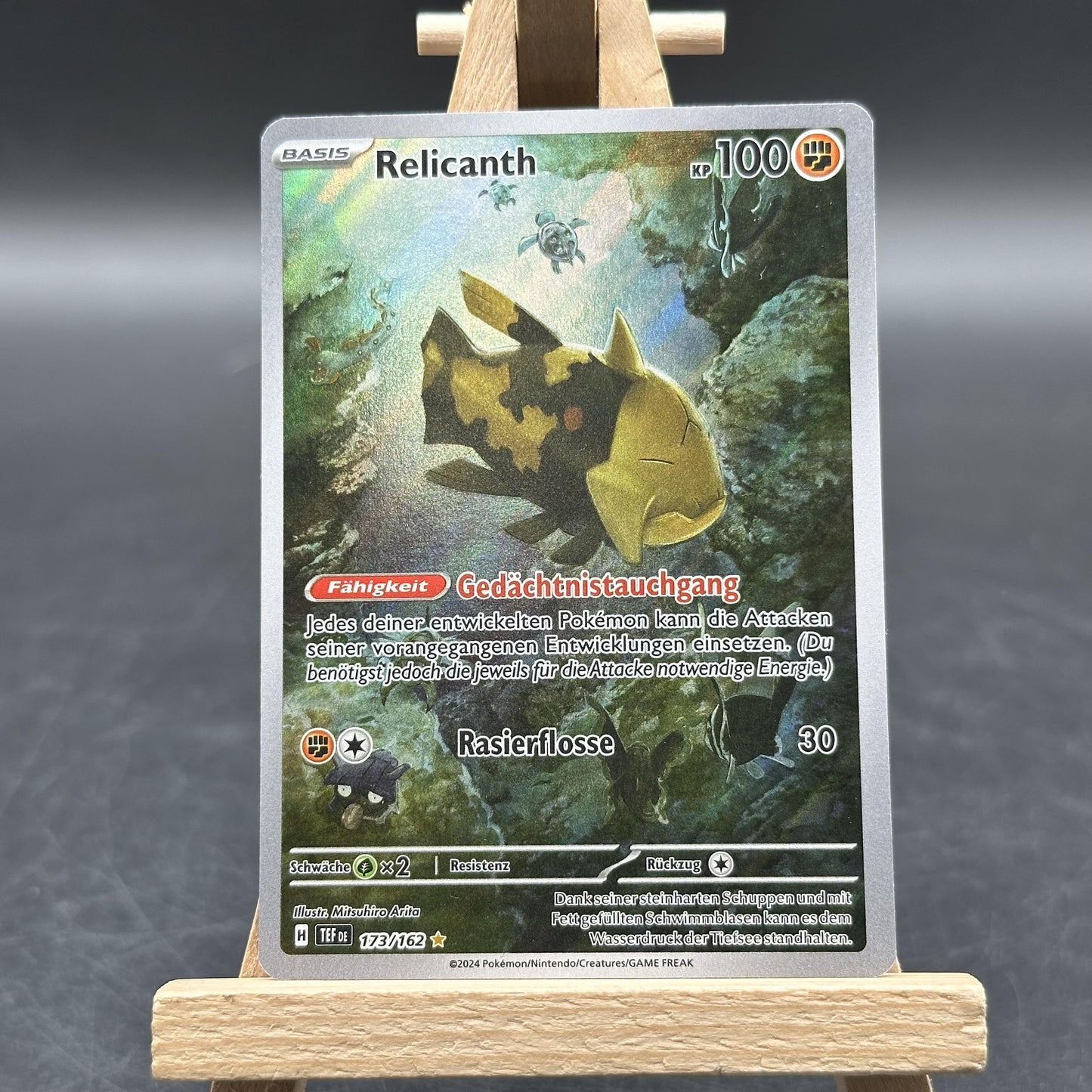 Relicanth - Gewalten der Zeit - TEF 173/162 (Pokémon TCG, Deutsch)