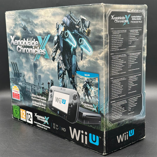 Nintendo Wii U Premium Pack in Xenoblade Chronicles X OVP Limited Edition