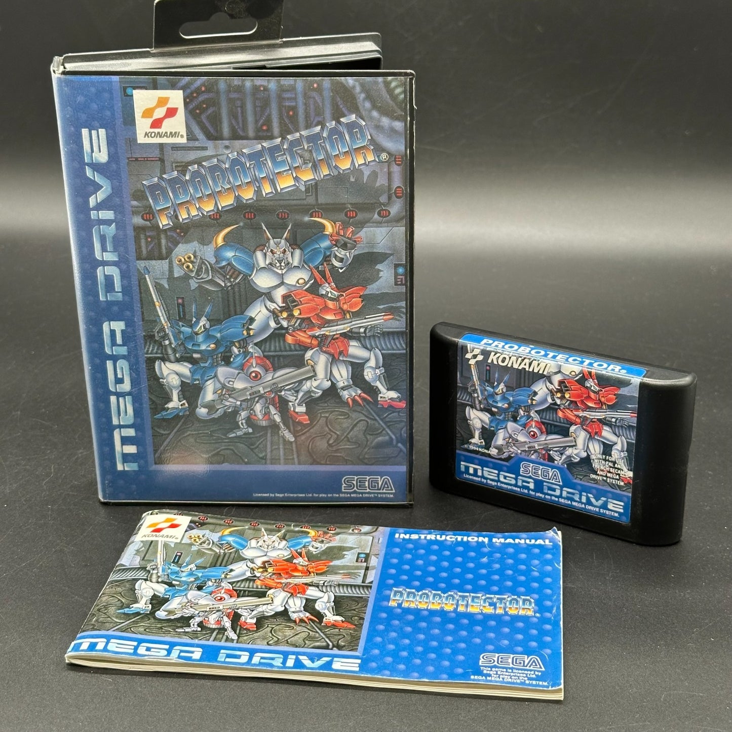 Probotector - Sega Mega Drive Game - CiB