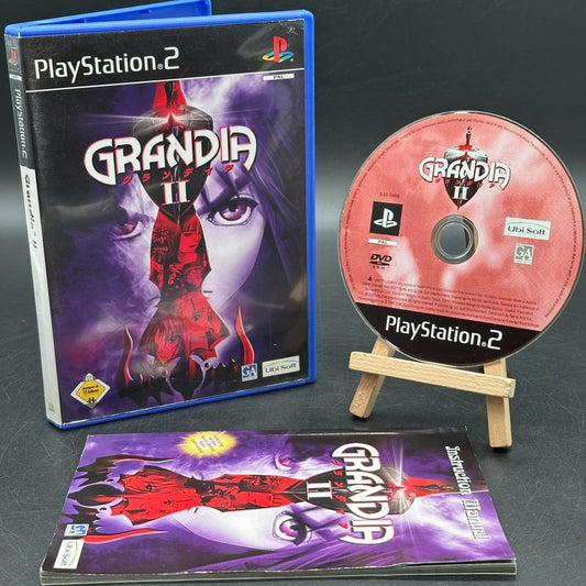 Grandia 2 II (PlayStation 2, PS2) - CD aufpoliert ✅