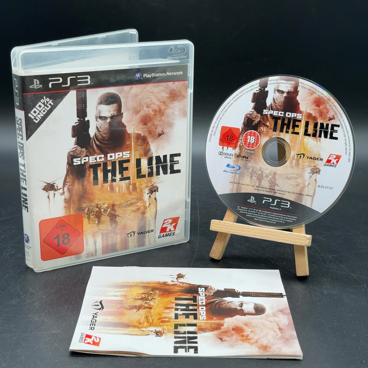 Spec Ops: The Line Sony PlayStation 3 PS3 PAL Spiel OVP komplett 2012