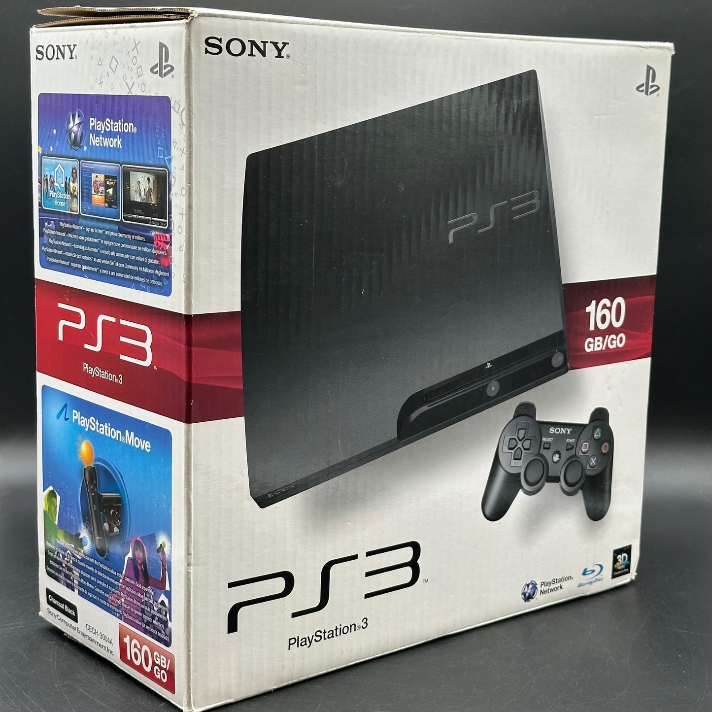 Sony PlayStation 3 PS3 Slim Konsole - 160GB in OVP