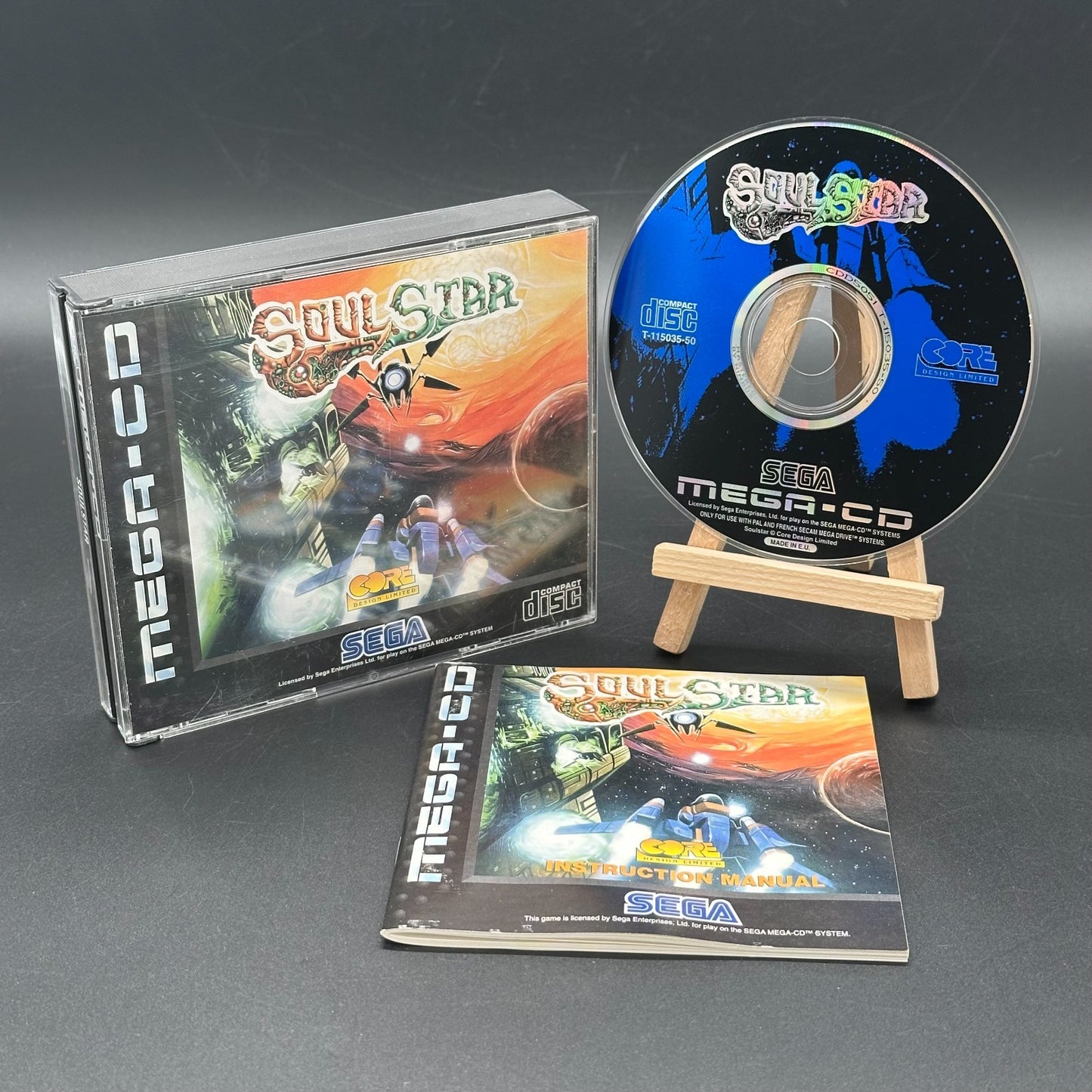 Sega Mega CD - Soul Star - Disc wie neu ✅