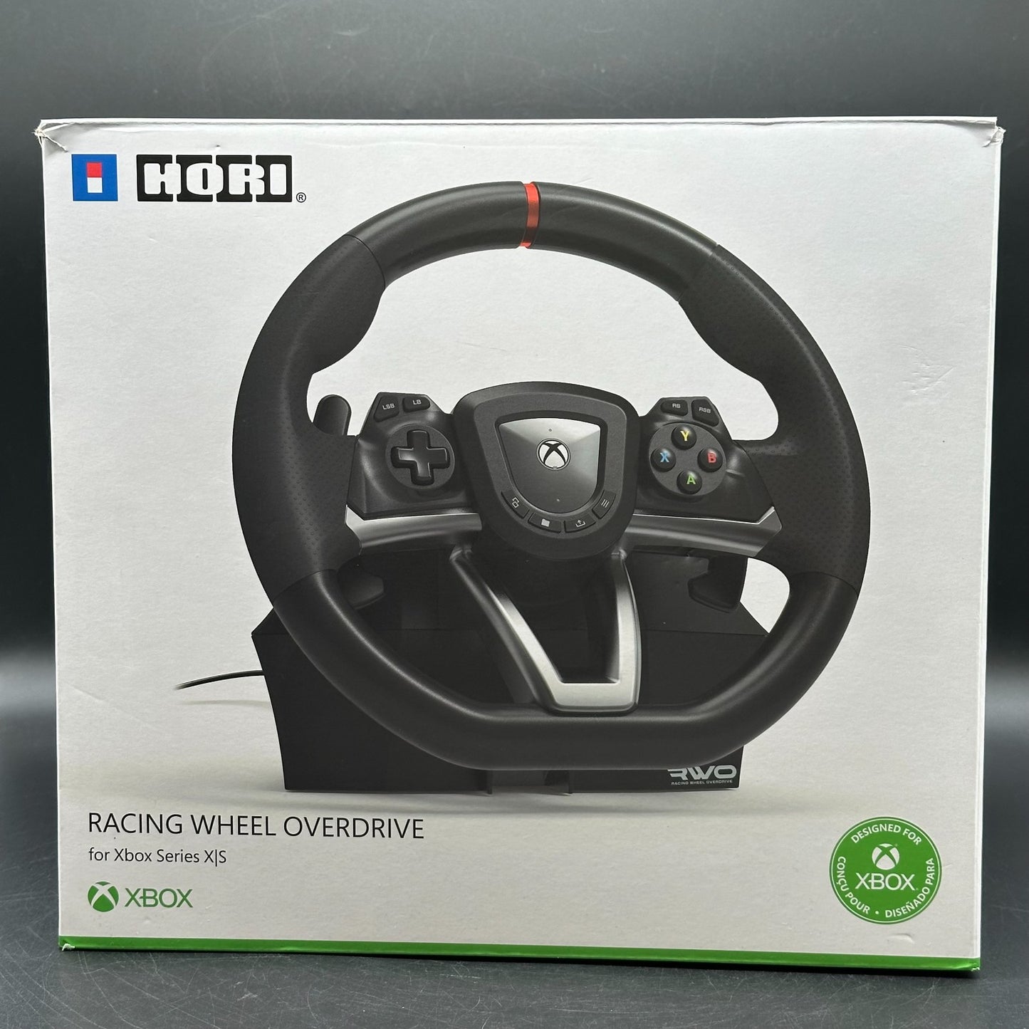 Gaming-Lenkrad mit Pedalen HORI Racing Wheel Overdrive XBOX ONE SERIES X S / PC