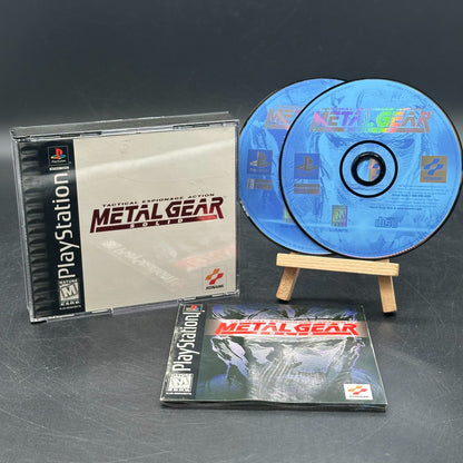 Metal Gear Solid - Tactical Espionage Action - PS1 Playstation 1 NTSC-US