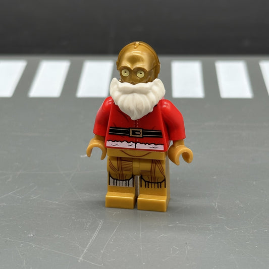 Santa C-3PO (sw0680) - LEGO Star Wars Minifigur