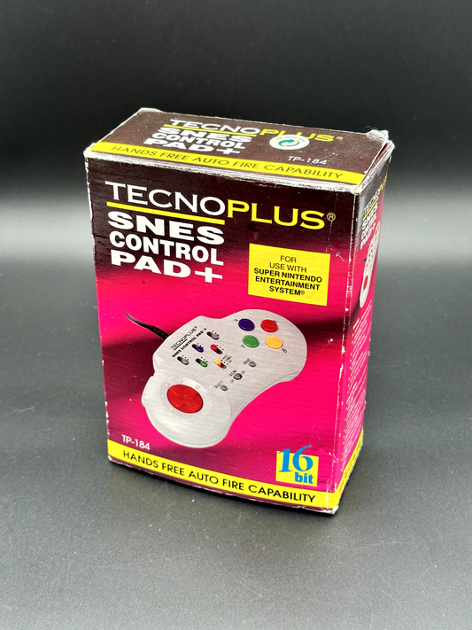 Nintendo SNES Tecno Plus Controller / SNES Controll Pad OVP