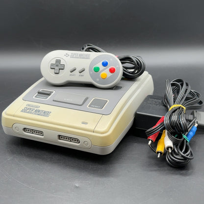 Super Nintendo Entertainment System (SNES) Konsole Grau PAL 1-Chip Retro