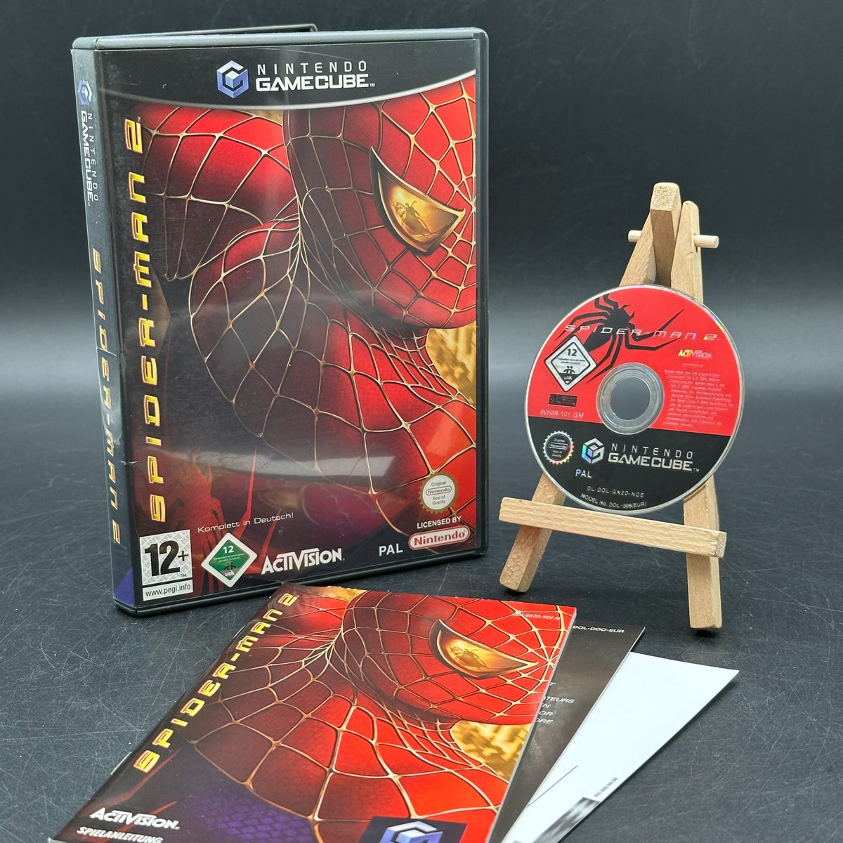 Spider-Man 2 (Nintendo GameCube) - CD aufpoliert ✅