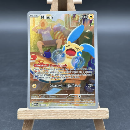 Minun - Paradox Rift - PAR 194 (Pokémon TCG, Deutsch, Excellent)