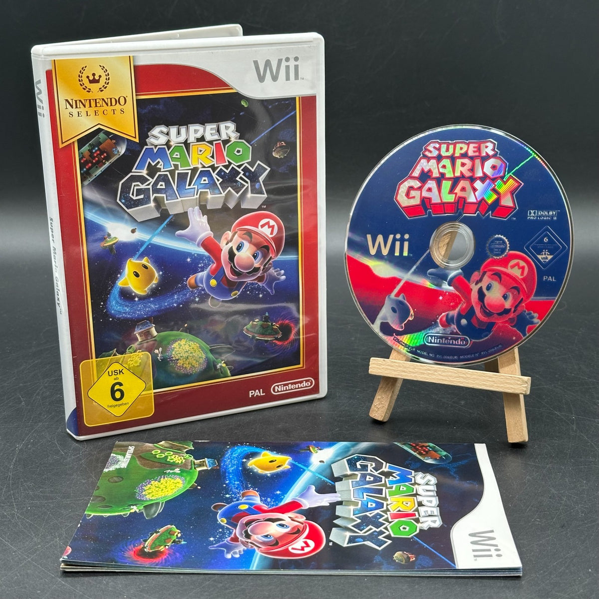Super Mario Galaxy (Nintendo Wii) - CD aufpoliert ✅