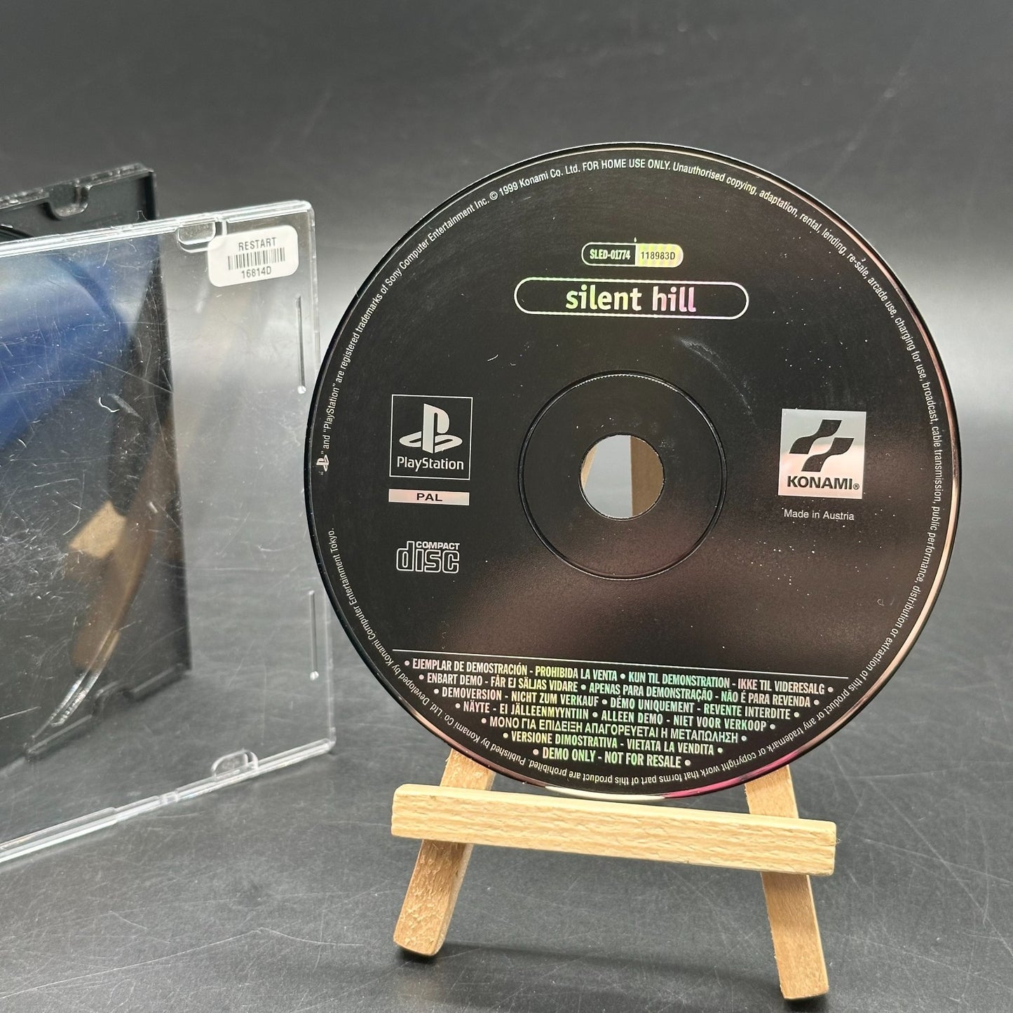 Silent Hill Demo CD (Playstation 1, PS1) - CD aufpoliert ✅