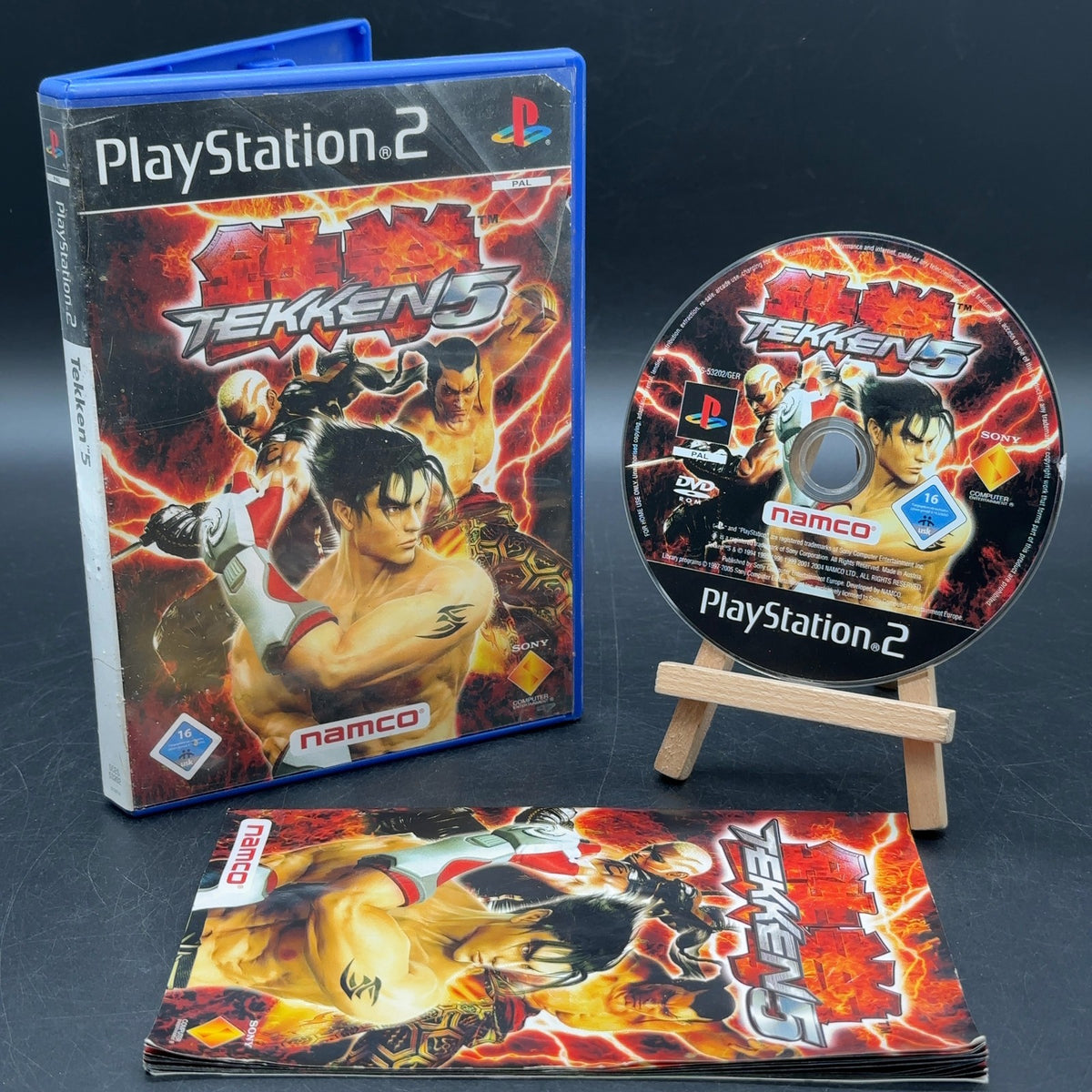 Tekken 5 Sony PlayStation 2 PS2 PAL Spiel OVP komplett 2005