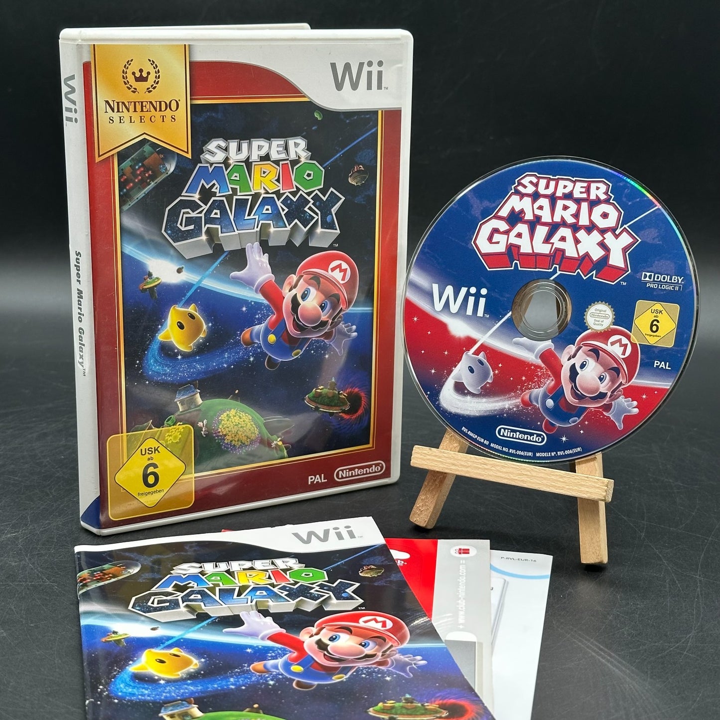 Super Mario Galaxy (Nintendo Wii) - CD aufpoliert ✅