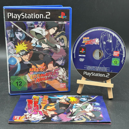PS2 Sony Playstation 2 - Naruto Shippuden: Ultimate Ninja 5