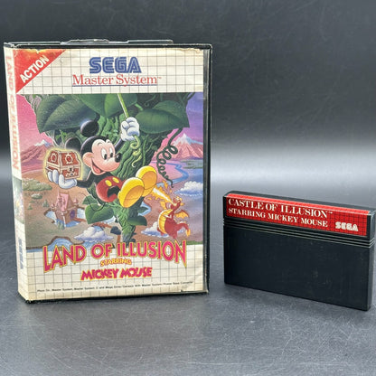 Land of Illusion starring Mickey Mouse - Sega Master System ohne Anleitung