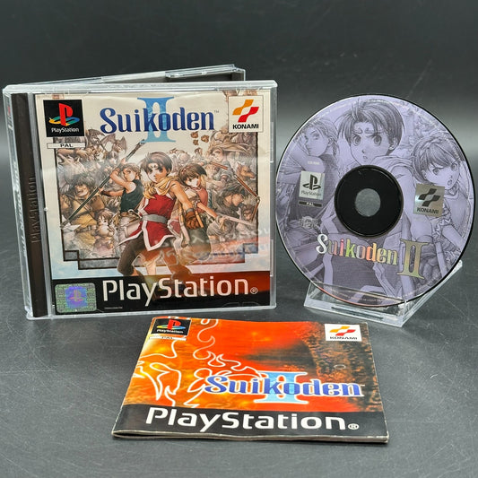 Suikoden II 2 (playStation 1, PS1) - CD aufpoliert ✅