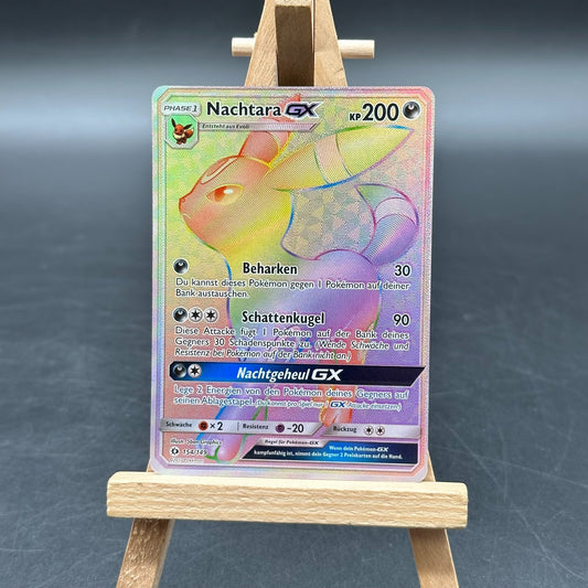 Pokémon TCG Nachtara GX 154/149 Sonne & Mond Deutsch Holo Secret Rare
