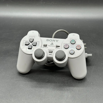 Sony Playstation 1 / PS1 Controller Dualshock SCPH-1200 - Original Grau