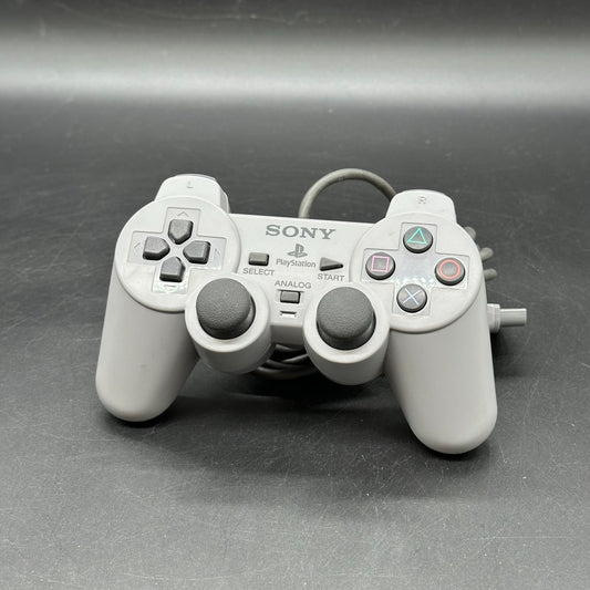 Sony Playstation 1 / PS1 Controller Dualshock SCPH-1200 - Original Grau