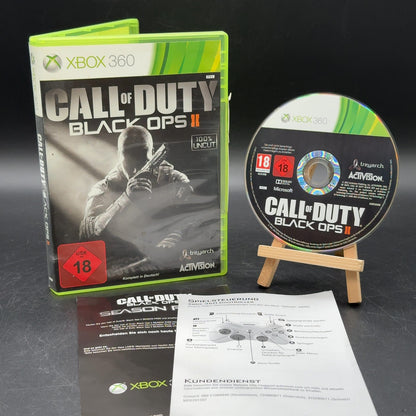 Call of Duty: Black Ops II Microsoft Xbox 360 PAL Spiel OVP komplett 100% Uncut