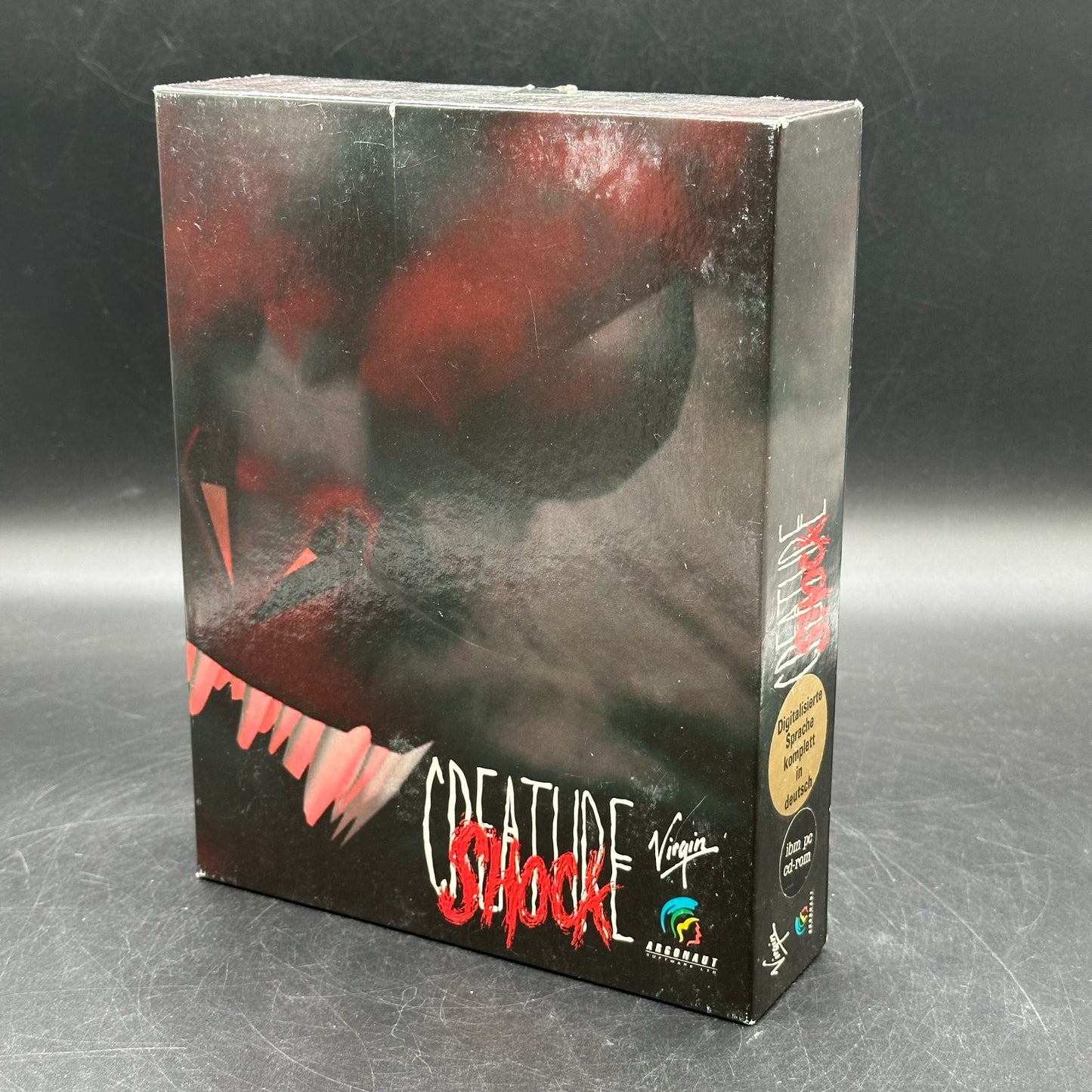 Creature Shock - IBM PC CD-ROM - Big Box - Virgin Interactive (1994) - DOS
