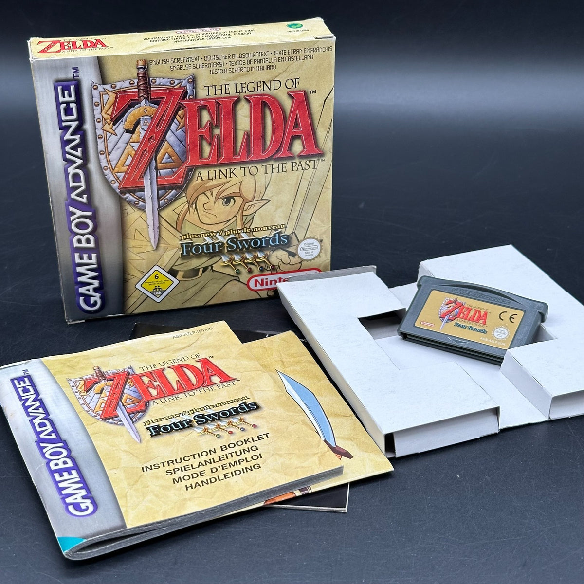 Zelda A Link to the Past + Four Swords (Game Boy Advance) Speicherbatt. neu – Bild 7