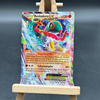 Resladero EX Pokemon Karte Deutsch 64/111 Fliegende Fäuste
